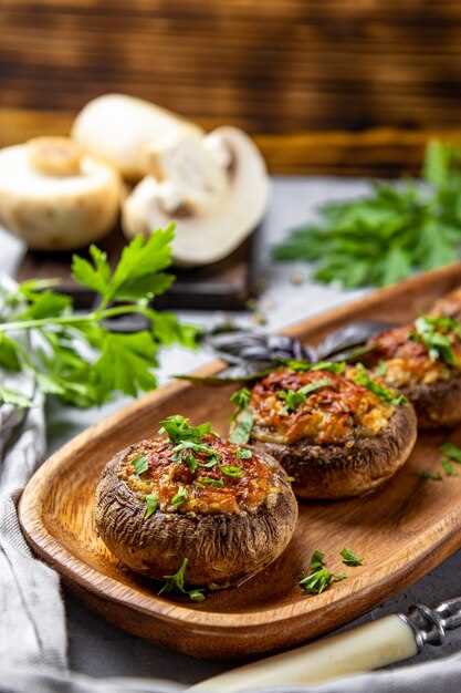 Салат с мини шампиньонами и твердым сыром